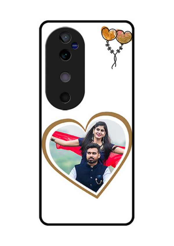 Vivo V40 5G Custom Glass Phone CaseYou and Me Design