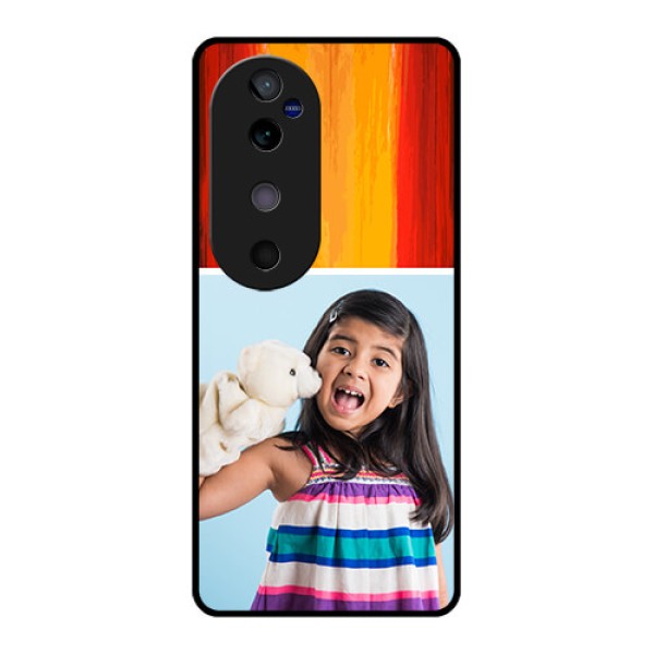 Vivo V40 5G Custom Glass Phone CaseMulti Color Design