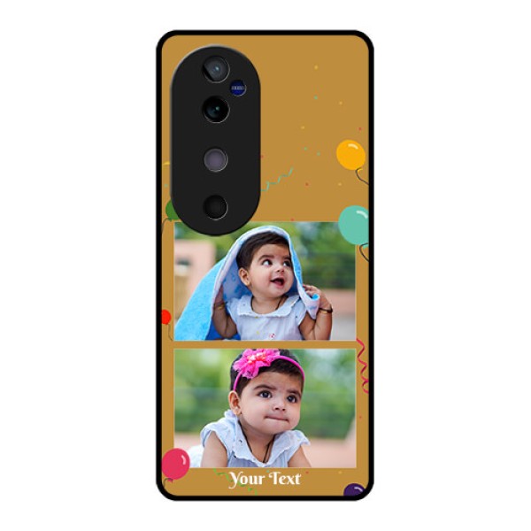 Vivo V40 5G Custom Glass Phone CaseImage Holder With Birthday Celebrations Design Vivo V40 5G Custom Glass Phone CaseImage Holder With Birthday Celebrations Design