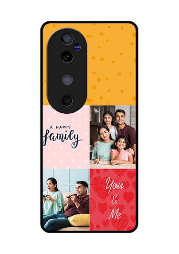 Vivo V40 5G Custom Glass Phone CaseImages With Quotes Design