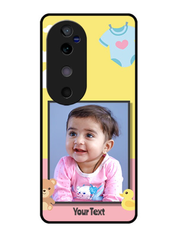 Custom Vivo V40 5G Custom Glass Phone CaseKids 2 Color Design