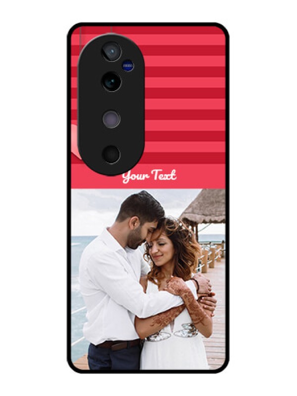 Custom Vivo V40 5G Custom Glass Phone CaseValentines Day Design
