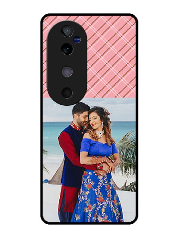 Custom Vivo V40 5G Custom Glass Phone CaseTogether Forever Design