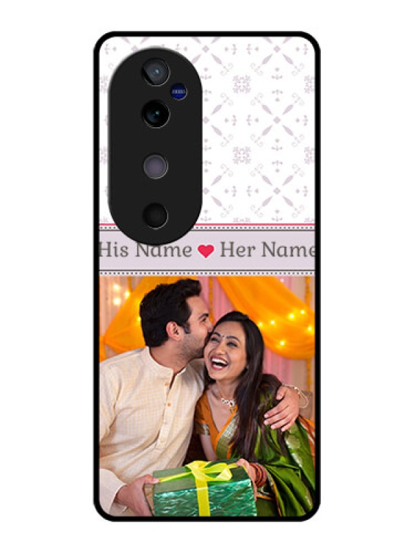 Custom Vivo V40 5G Custom Glass Phone CaseWith Photo And Ethnic Design