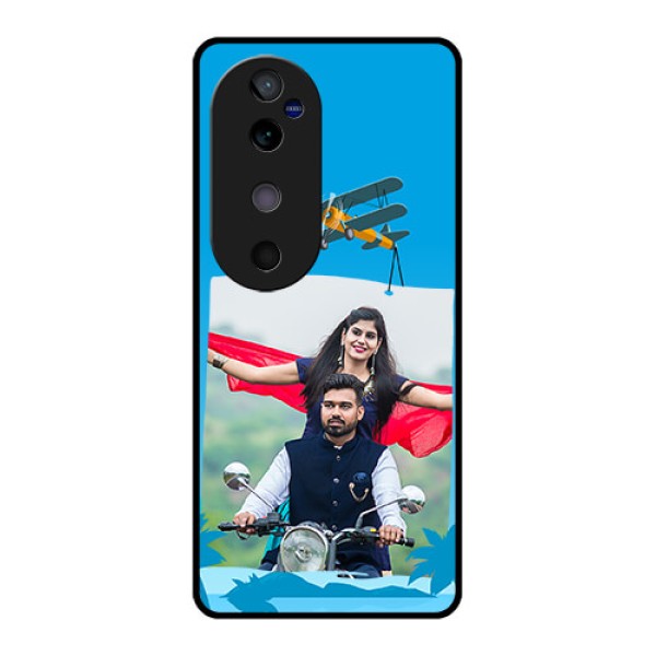 Vivo V40 5G Custom Glass Phone CaseTraveller Design