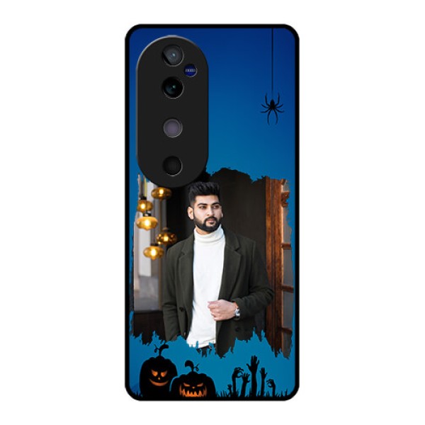 Vivo V40 5G Custom Glass Phone CaseWith Pro Halloween Design Vivo V40 5G Custom Glass Phone CaseWith Pro Halloween Design
