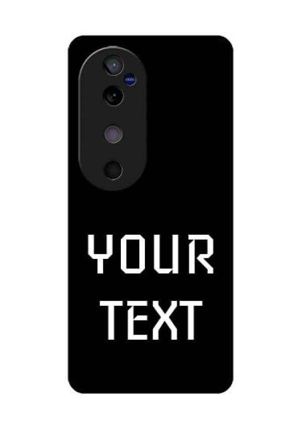 Vivo V40 5G Custom Glass Phone CaseYour Name Design
