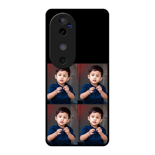 Vivo V40 5G Custom Glass Phone Case4 Image Holder Design