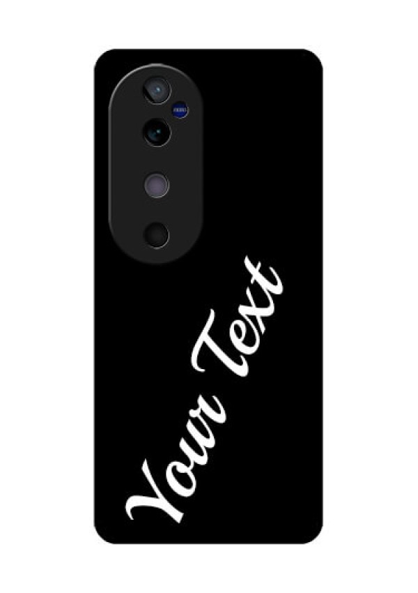 Vivo V40 5G Custom Glass Phone CaseWith Your Name Design