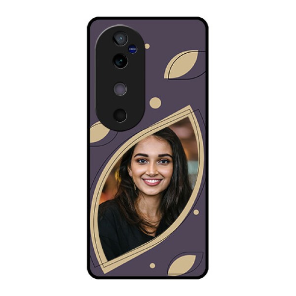 Vivo V40 5G Custom Glass Phone CaseFalling Leaf Design