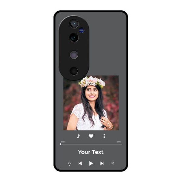 Vivo V40 5G Custom Glass Phone CasePlay The Music Design