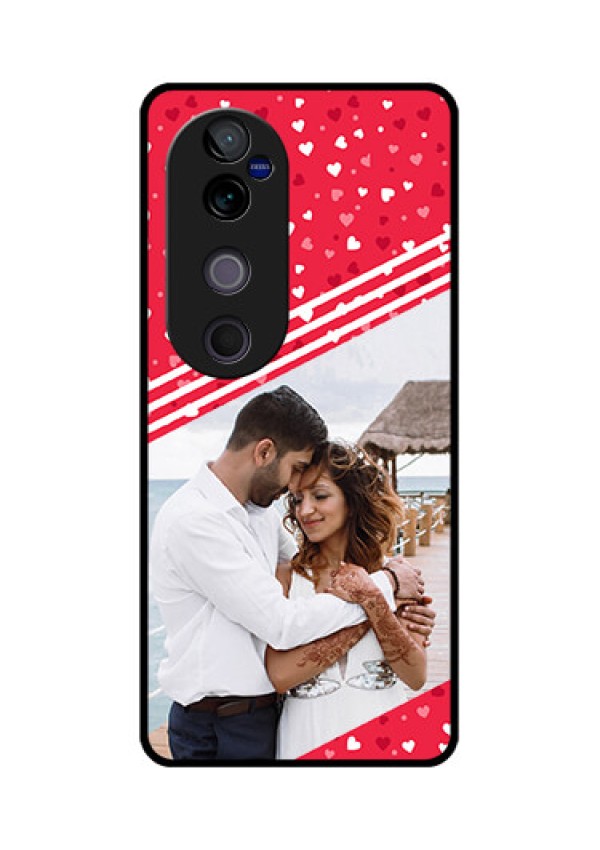 Vivo V40 Pro 5G Custom Glass Phone CaseValentines Gift Design