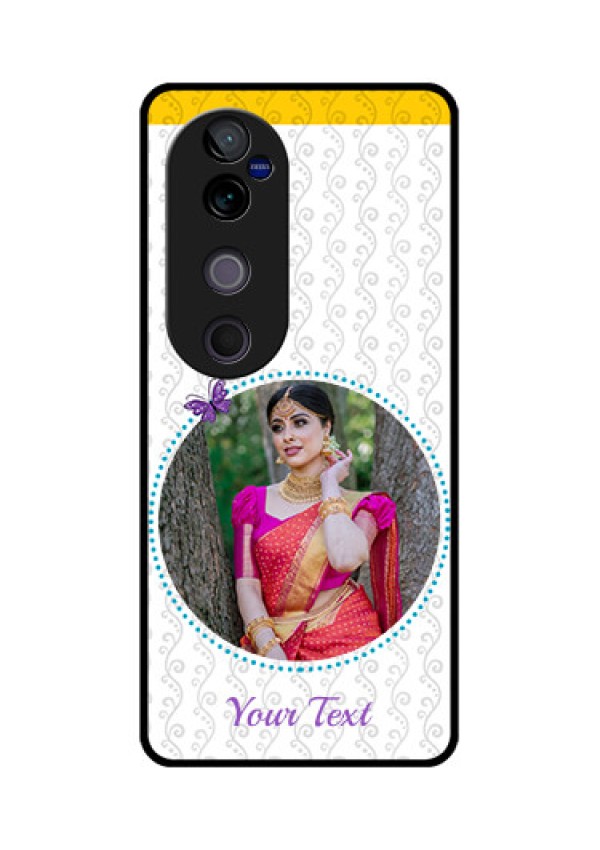 Vivo V40 Pro 5G Custom Glass Phone CaseGirls Premium Case Design