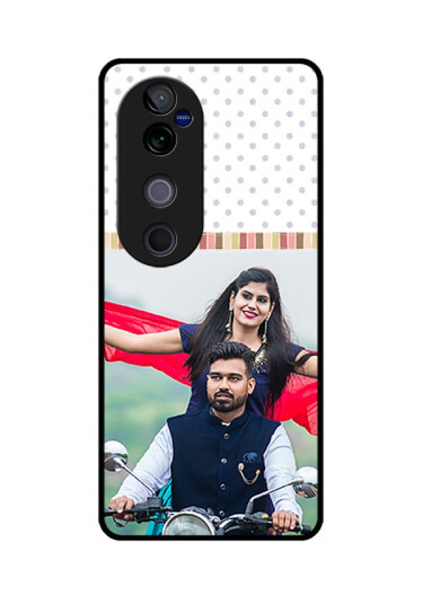 Vivo V40 Pro 5G Custom Glass Phone CaseCute Family Design