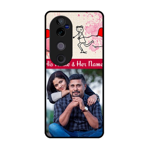 Vivo V40 Pro 5G Custom Glass Phone CaseYou And Me Case Design