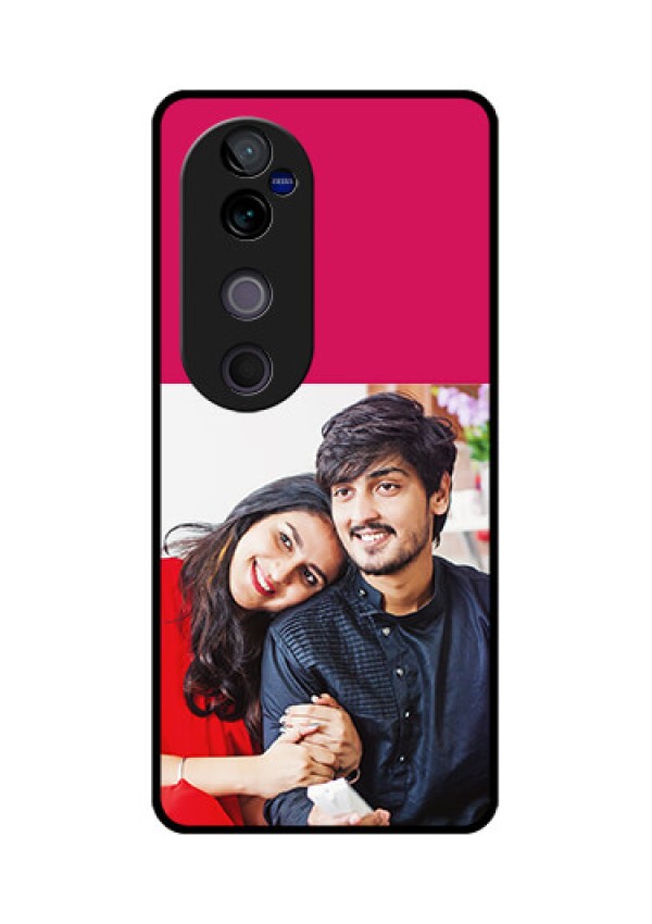 Vivo V40 Pro 5G Custom Glass Phone CaseAnniversary Cover Design