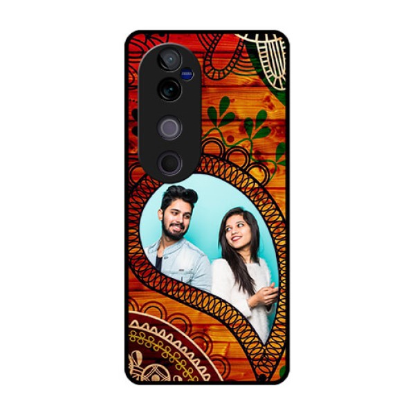 Vivo V40 Pro 5G Custom Glass Phone CaseAbstract Colorful Design