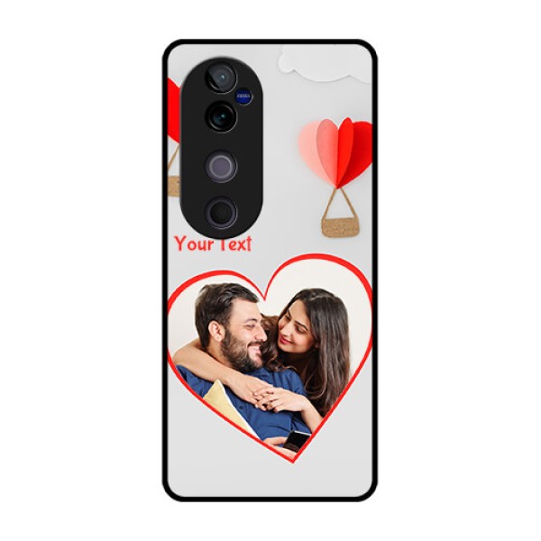 Vivo V40 Pro 5G Custom Glass Phone CaseParachute Love Design