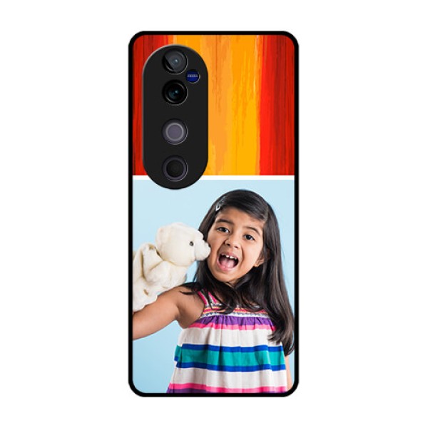 Vivo V40 Pro 5G Custom Glass Phone CaseMulti Color Design