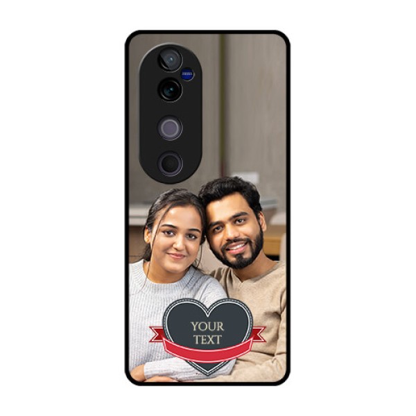 Vivo V40 Pro 5G Custom Glass Phone CaseJust Married Couple Design Vivo V40 Pro 5G Custom Glass Phone CaseJust Married Couple Design