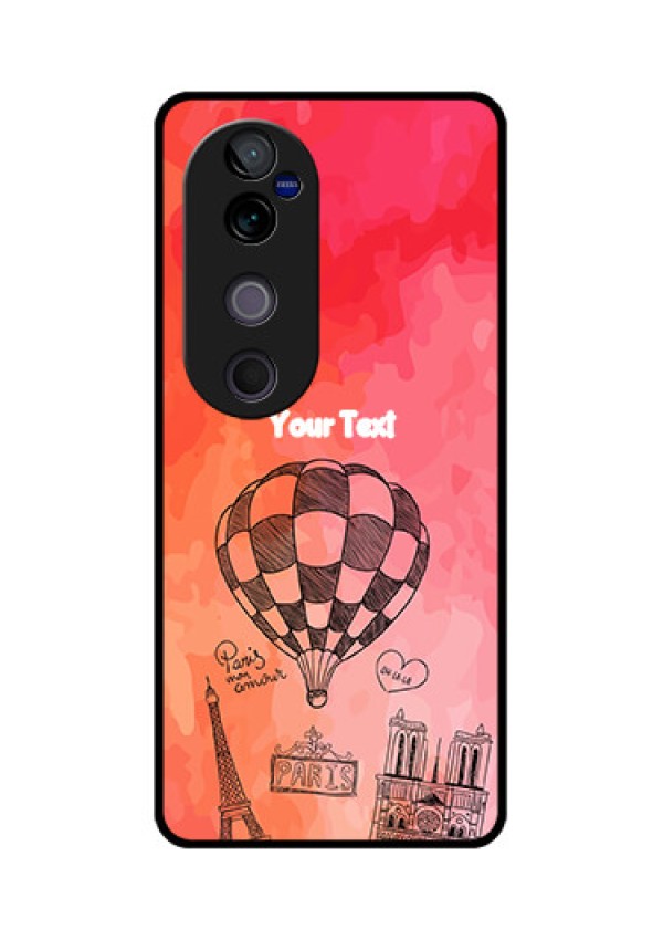 Vivo V40 Pro 5G Custom Glass Phone CaseParis Theme Design