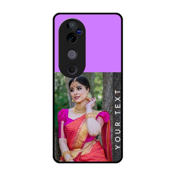 Vivo V40 Pro 5G Custom Glass Phone CaseBirthday Icons Design