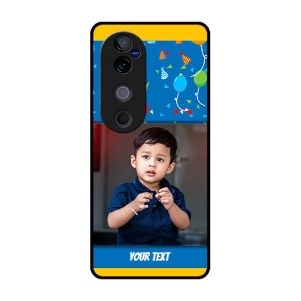 Vivo V40 Pro 5G Custom Glass Phone CaseBirthday Wishes Design