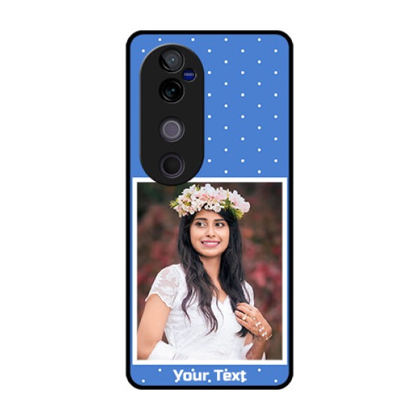Vivo V40 Pro 5G Custom Glass Phone CasePolka Dots Design