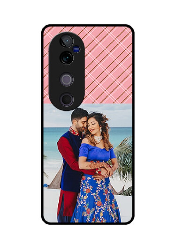 Vivo V40 Pro 5G Custom Glass Phone CaseTogether Forever Design