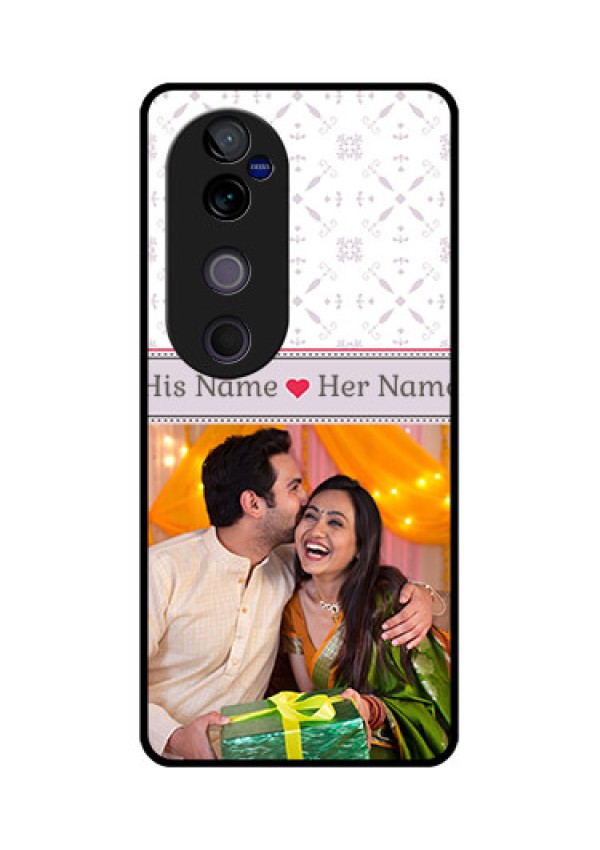 Vivo V40 Pro 5G Custom Glass Phone CaseWith Photo And Ethnic Design