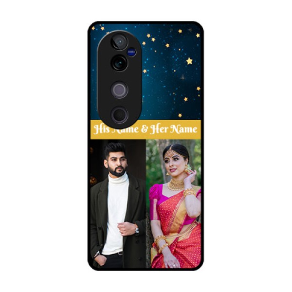 Vivo V40 Pro 5G Custom Glass Phone CaseGalaxy Stars Backdrop Design Vivo V40 Pro 5G Custom Glass Phone CaseGalaxy Stars Backdrop Design
