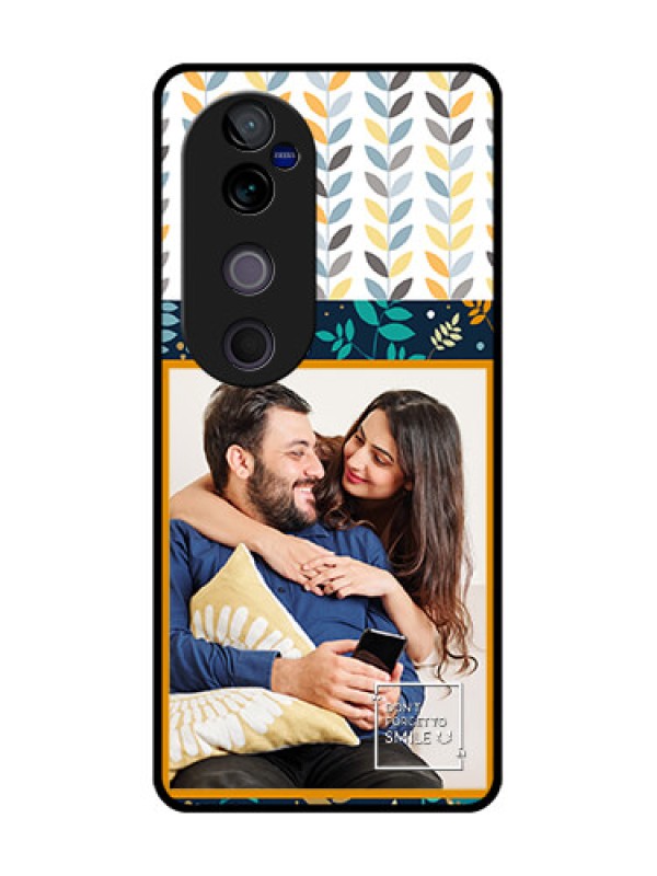 Custom Vivo V40 Pro 5G Custom Glass Phone CasePattern Design