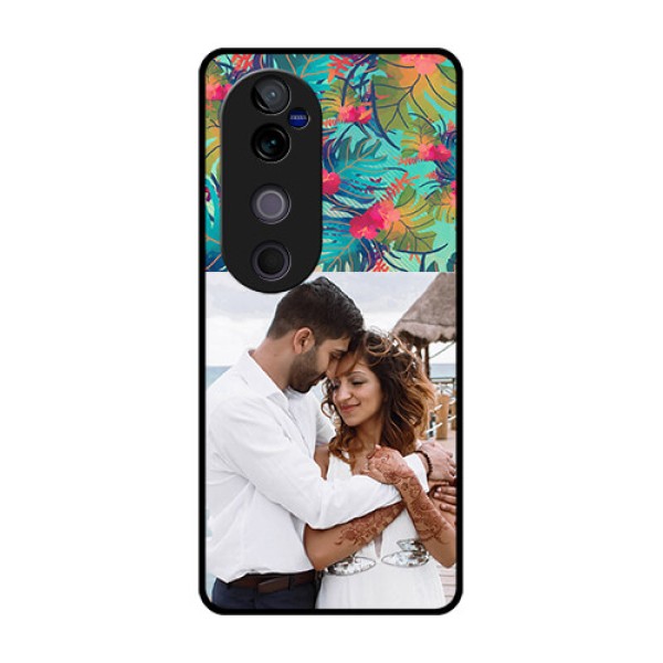 Vivo V40 Pro 5G Custom Glass Phone CaseWatercolor Floral Design