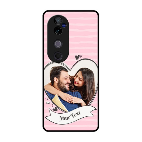 Vivo V40 Pro 5G Custom Glass Phone CaseVintage Heart Design Vivo V40 Pro 5G Custom Glass Phone CaseVintage Heart Design