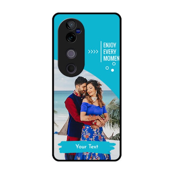 Vivo V40 Pro 5G Custom Glass Phone CaseHappy Moment Design