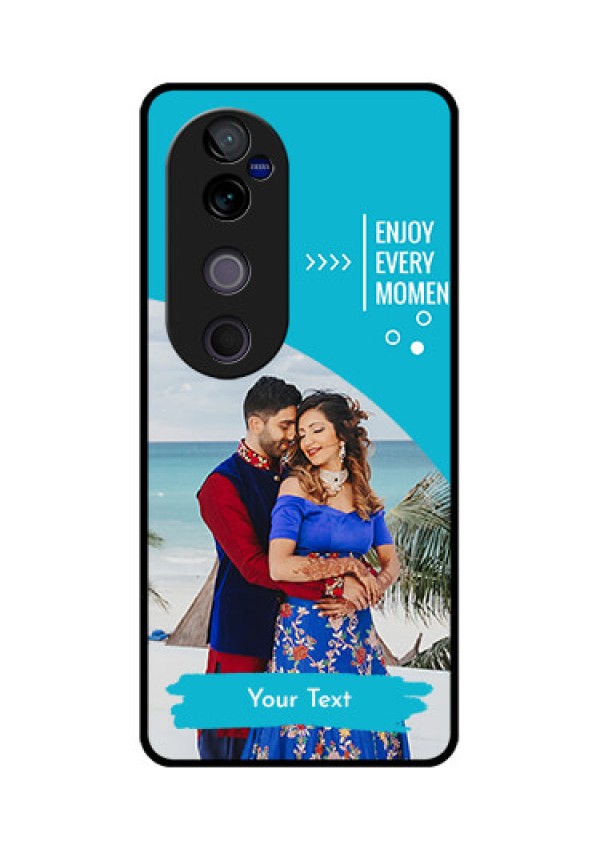 Vivo V40 Pro 5G Custom Glass Phone CaseHappy Moment Design