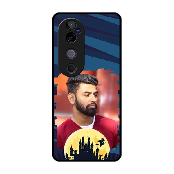 Vivo V40 Pro 5G Custom Glass Phone CaseHalloween Witch Design