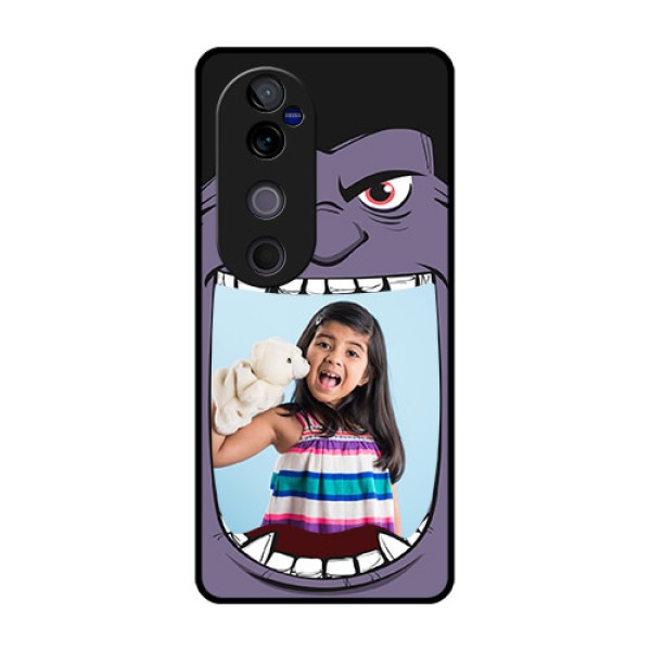 Vivo V40 Pro 5G Custom Glass Phone CaseAngry Monster Design