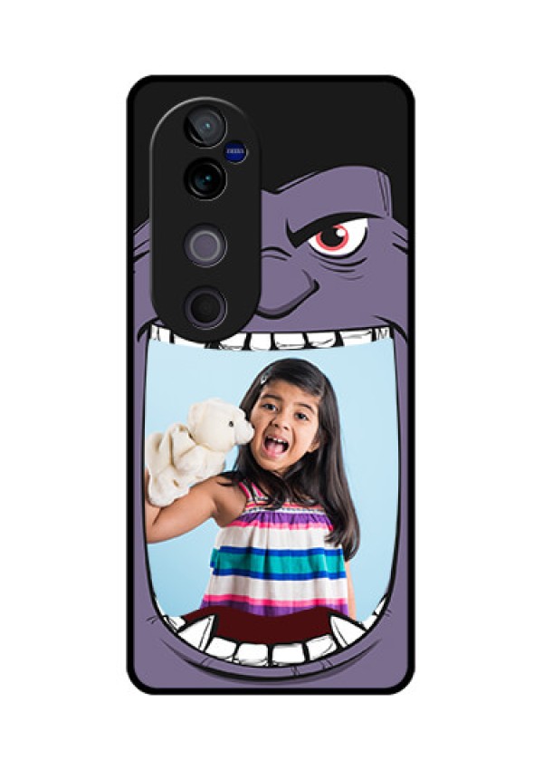 Vivo V40 Pro 5G Custom Glass Phone CaseAngry Monster Design