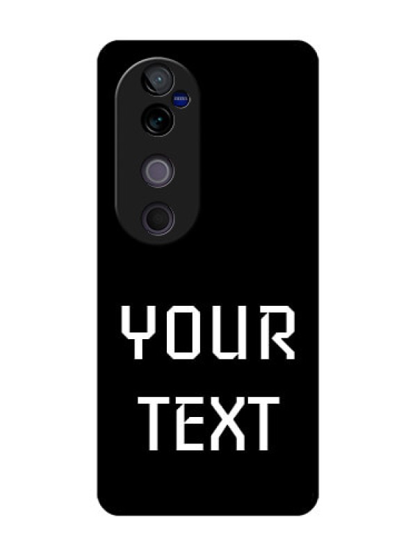 Custom Vivo V40 Pro 5G Custom Glass Phone CaseYour Name Design