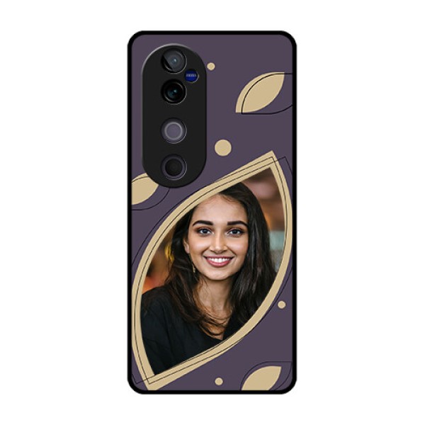 Vivo V40 Pro 5G Custom Glass Phone CaseFalling Leaf Design
