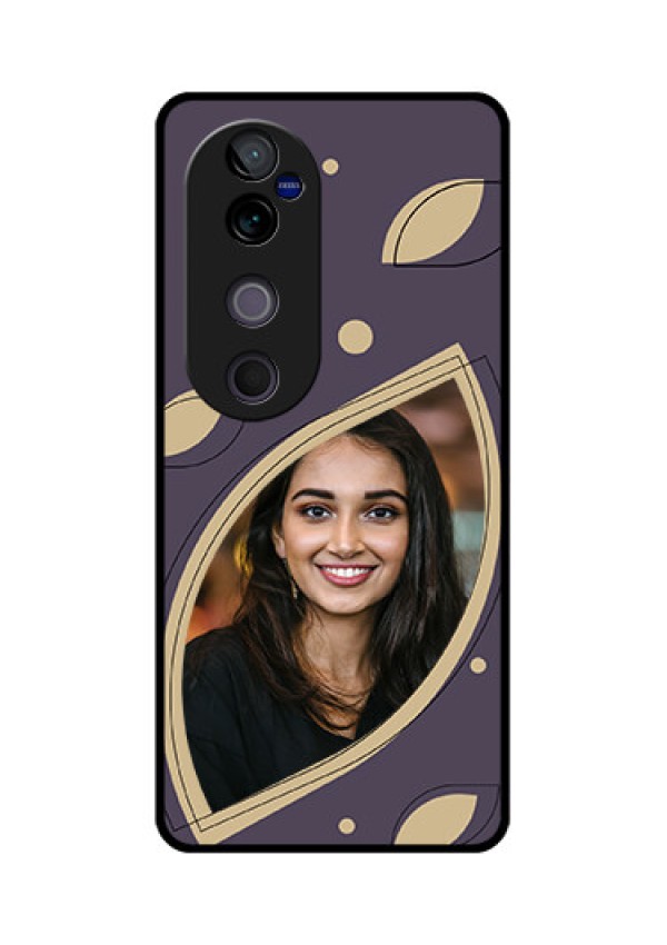 Vivo V40 Pro 5G Custom Glass Phone CaseFalling Leaf Design