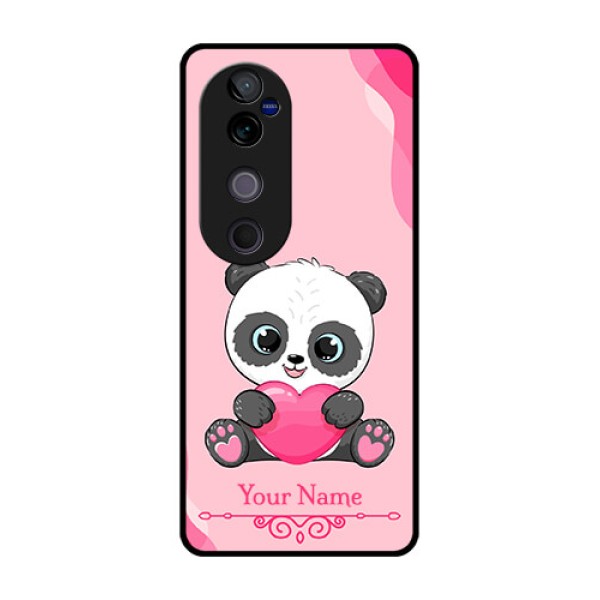 Vivo V40 Pro 5G Custom Glass Phone CaseCute Panda Design