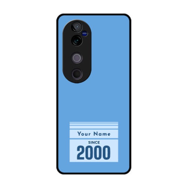Vivo V40 Pro 5G Custom Glass Phone CaseCustom Year Of Birth Design