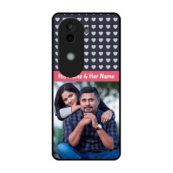 Vivo V40e 5G Custom Glass Phone CaseLove Symbols Design