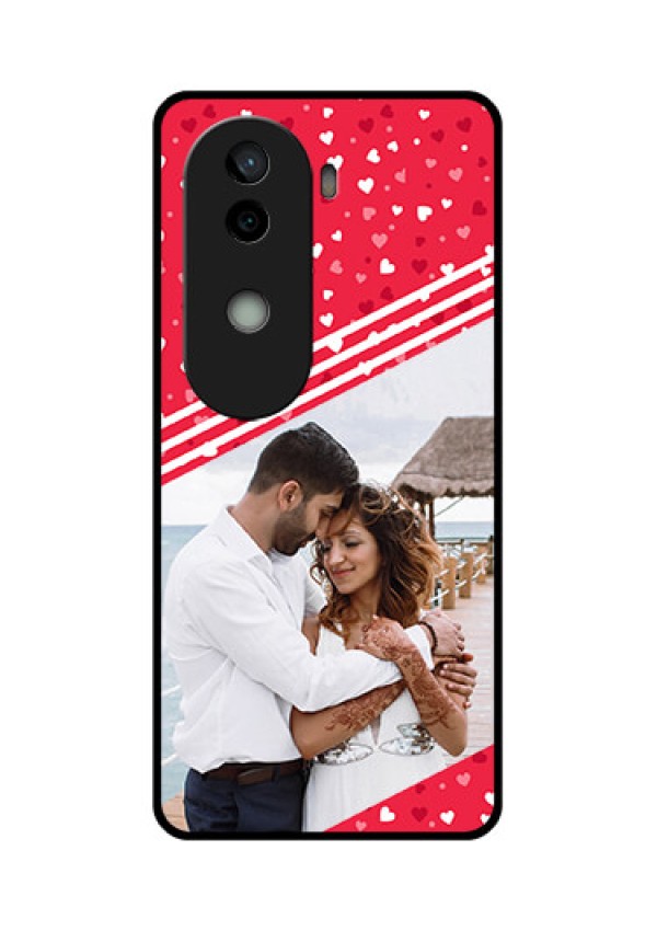Vivo V40e 5G Custom Glass Phone CaseValentines Gift Design