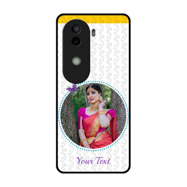 Vivo V40e 5G Custom Glass Phone CaseGirls Premium Case Design