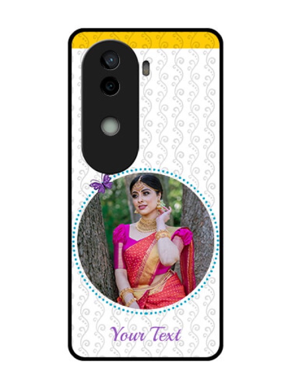 Custom Vivo V40e 5G Custom Glass Phone CaseGirls Premium Case Design