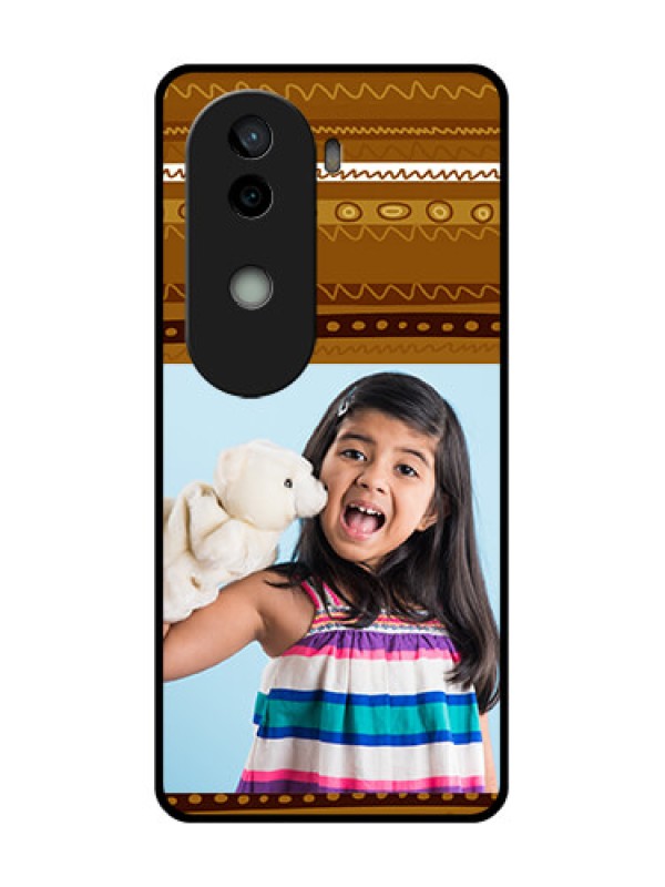 Custom Vivo V40e 5G Custom Glass Phone CaseFriends Picture Upload Design