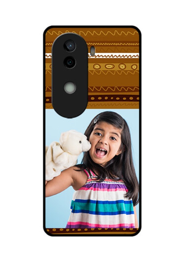 Vivo V40e 5G Custom Glass Phone CaseFriends Picture Upload Design